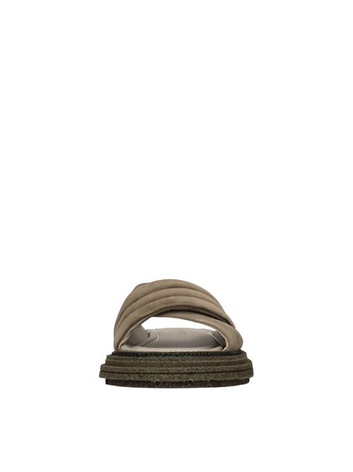 Mules modello IGOR in pelle THE ANTIPODE | IGOR 428/V SANDALKHAKI
